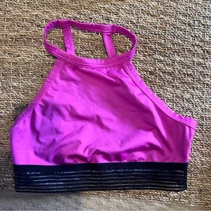 Victoria’s Secret Pink Halter Sports Bra. Yoga. Low Impact. EUC